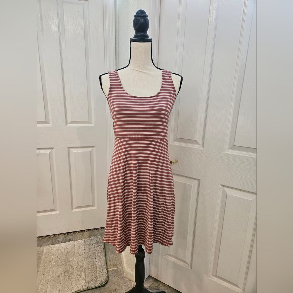 American Eagle striped tnak dress